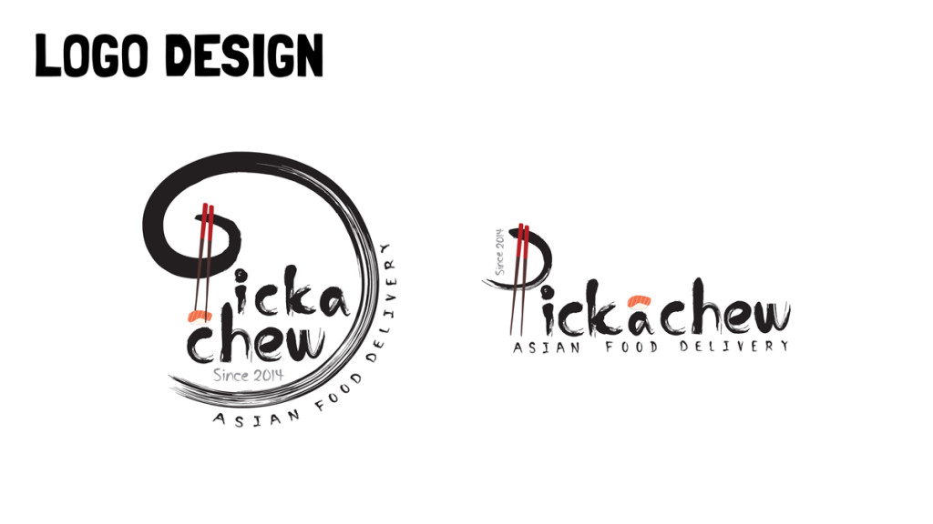 Pickachew Logo Design